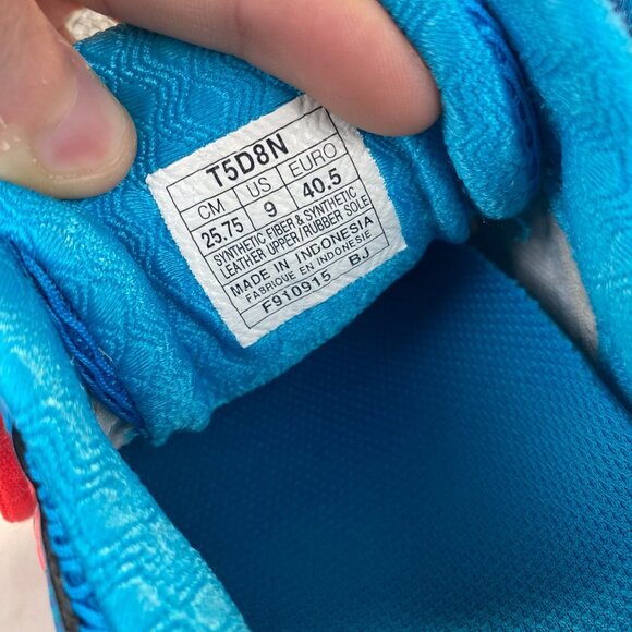 Asics Running Shoes Womens Size 9 Gel Cumulus 17 Sneakers Blue/Siver Sport T5D8N - Picture 13 of 13